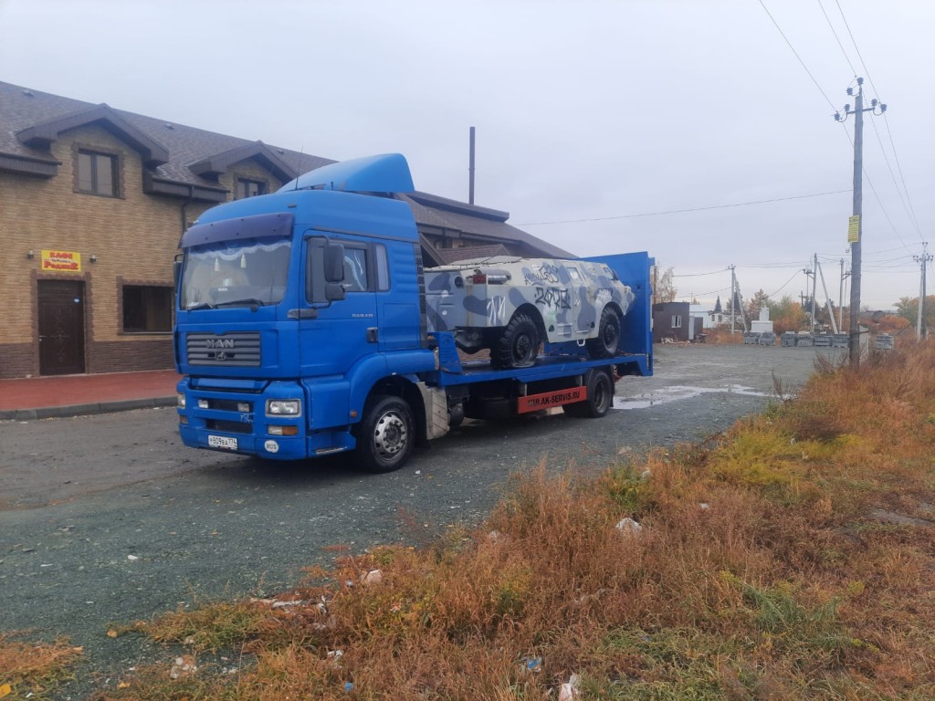 Эвакуатор на базе MAN