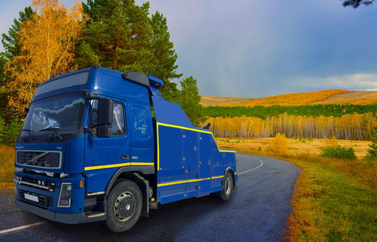 Эвакуатор на базе VOLVO